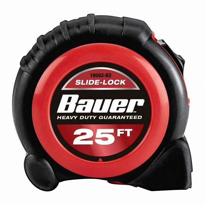 Bauer Self Locking Tape Measure In 16 / 25 / 30 FT Lengths