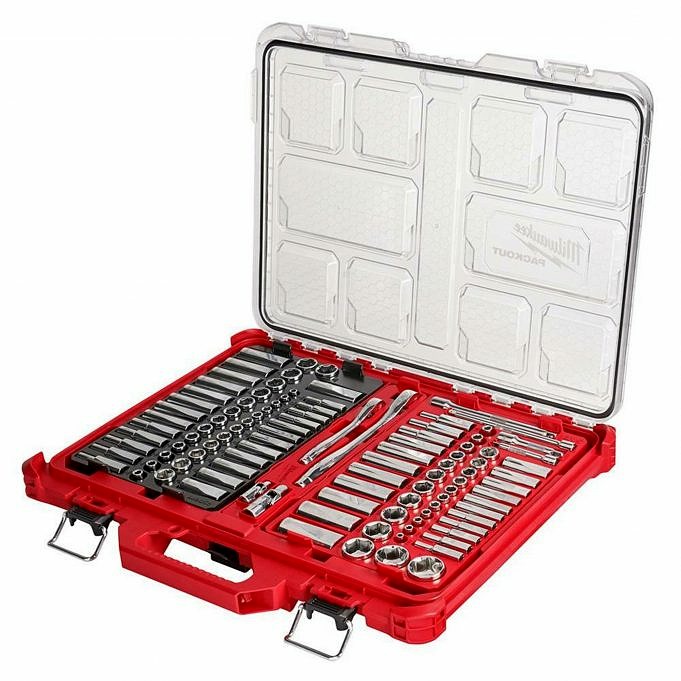 Milwaukee Ratchet And Socket Sets Are Available In PACKOUT Organisers